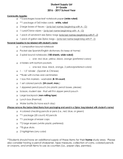 3rd Grade - Broomfield Academy