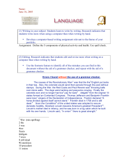 Language - California State University, Northridge