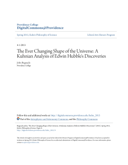 A Kuhnian Analysis of Edwin Hubble`s Discoveries