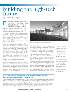 building the high-tech future - International Economic Development
