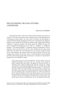 Decolonizing Trauma Studies