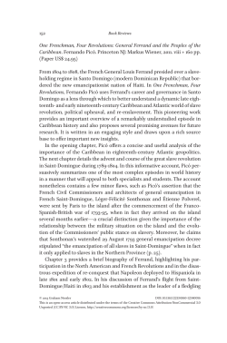 One Frenchman, Four Revolutions - Brill Online Books and Journals