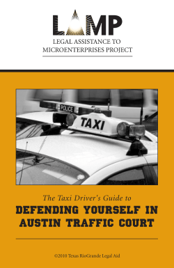 Defending Yourself in Austin Traffic Court