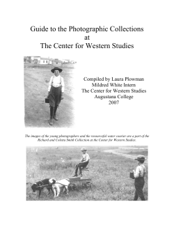 photographic guide index