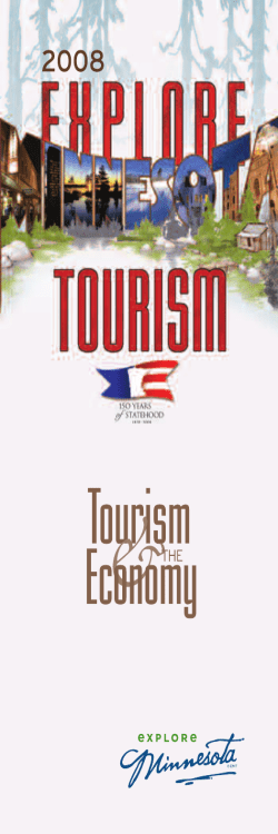 Explore Minnesota Tourism Facts Brochure