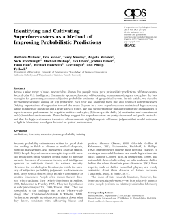 Mellers et al. (2015)