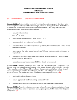 Grade 6 - Elizabethtown Independent Schools