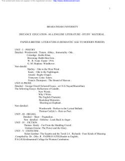 II - Bharathiar University(Older Version Website)