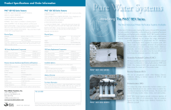 PWS&trade; BEV Product Datasheet