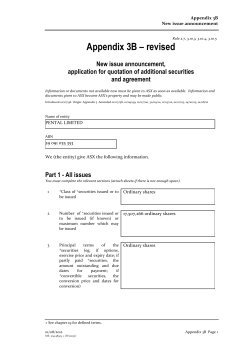 Appendix 3B #7 options