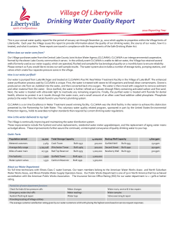 2011 Water Quality Report