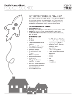 rocket science night