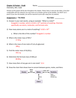 File - Mrs. Cook`s Chemistry Class