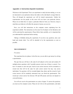 Appendix A: Instruction (Spanish translation)