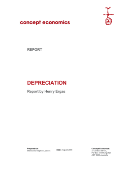 depreciation
