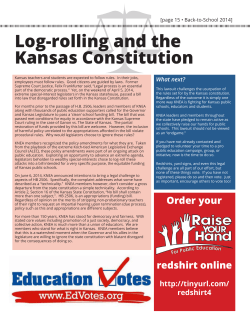 Log-rolling and the Kansas Constitution