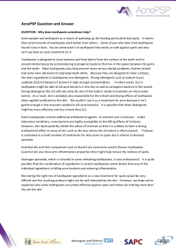 AcnePSP Question and Answer