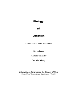 Biology of Lungfish
