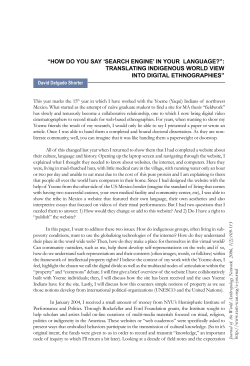 How do you say… 109 “HOW DO YOU SAY `SEARCH ENGINE` IN