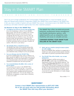 Stay in the SMART Plan