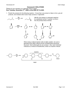Homework 8 SOLUTIONS Due Tuesday, December