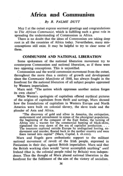 Africa and Communism