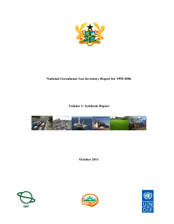 National Greenhouse Gas Inventory Report for 1990