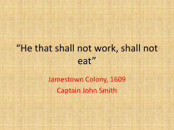 He that shall not work, shall not eat