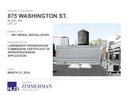 875 WASHINGTON ST.