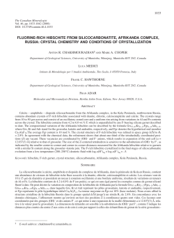 fluorine-rich hibschite from silicocarbonatite, afrikanda