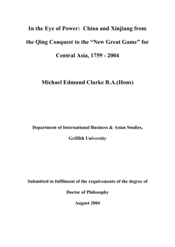 Thesis - Griffith University