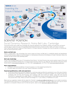 Scientists - Daniele Quercia
