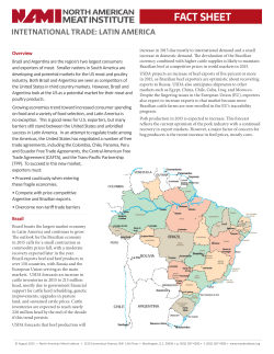 Latin America - North American Meat Institute