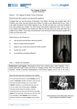 Student Worksheet