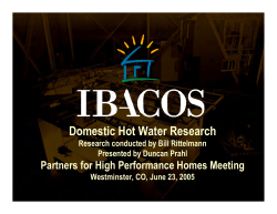 Duncan Prahl, IBACOS