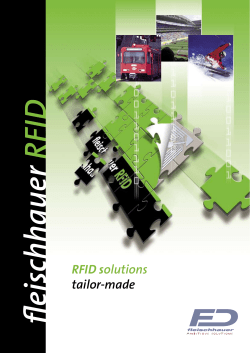 RFID solutions tailormade