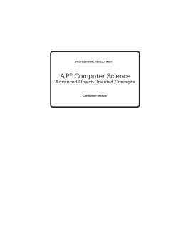 AP&reg; Computer Science - AP Central