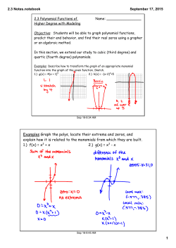 2.3 Notes.notebook - Perry Local Schools