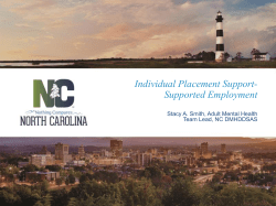 IPS Supported Employment