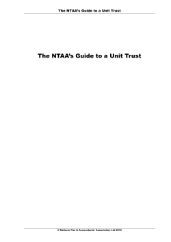information about Unit Trusts