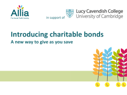 The charitable bond
