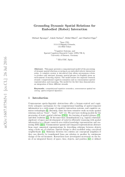 Grounding Dynamic Spatial Relations for Embodied (Robot