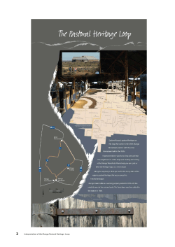 Interpretation of the Mungo Pastoral Heritage Loop