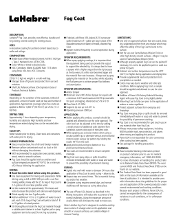 Fog Coat - LaHabra Stucco