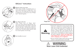 Instructions - Floppy Seat