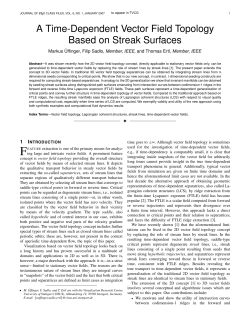 A Time-Dependent Vector Field Topology Based on Streak Surfaces
