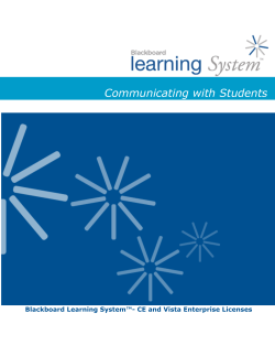 Communicating with Students