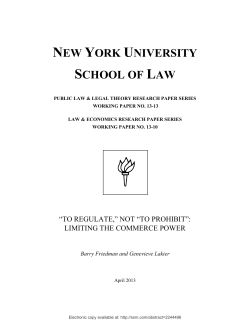 new york university school of law