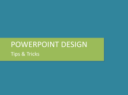 powerpoint design