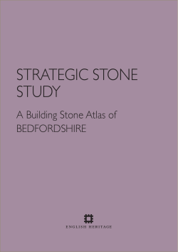 strategic stone study - Bedfordshire Geology Group